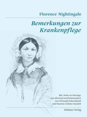 cover image of Bemerkungen zur Krankenpflege